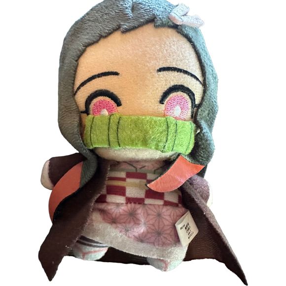 Nezuko Kamado Demon Slayer Plush Tomonui Vol.1 Chain Mascot BanPresto Bandai 6” - Picture 2 of 16